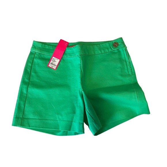 NWT!! Lilly Pulitzer - Alessi Stretch Short in Cabana Green - Picture 1 of 10